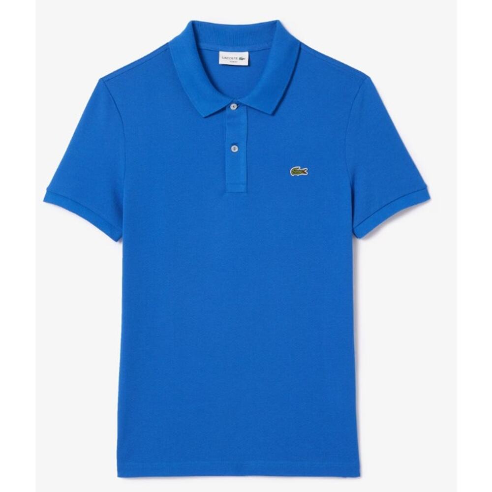 Lacoste Mens Men's Short Sleeve Classic Pique Polo Shirt Marquise Blue S